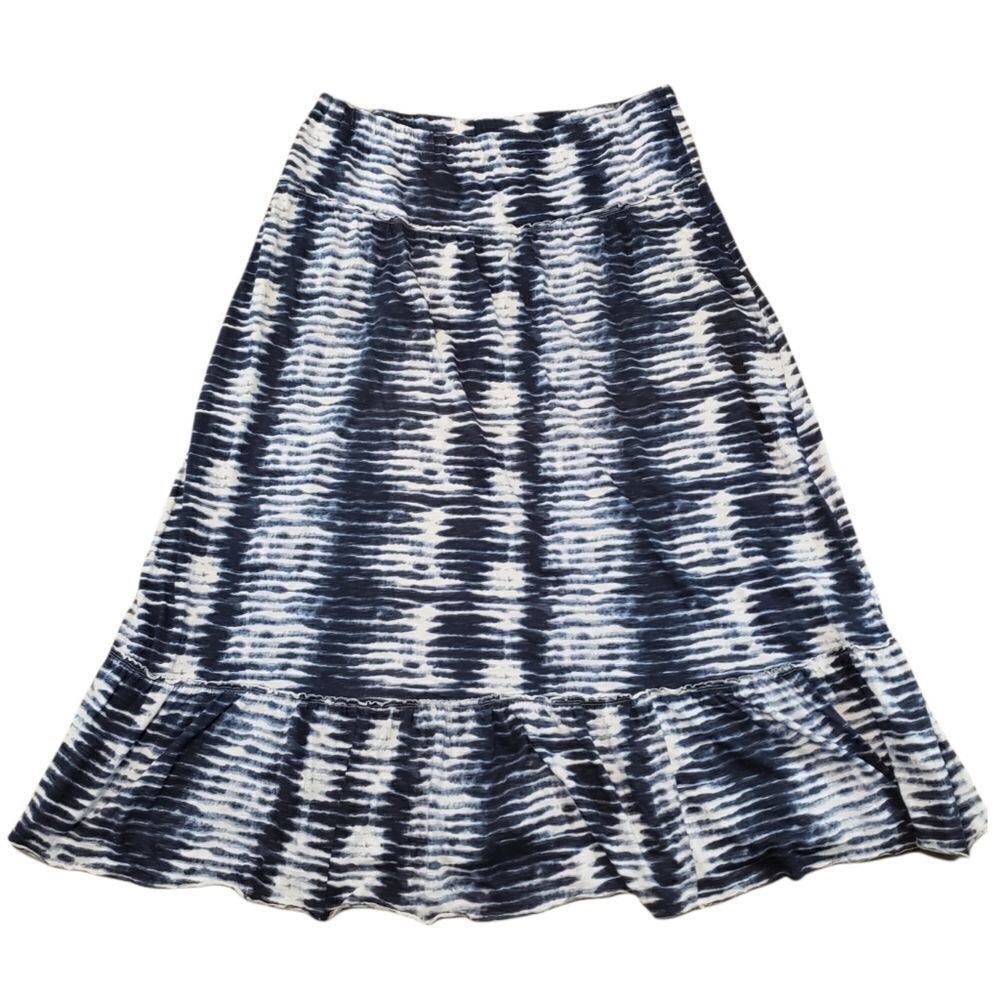 Tommy Hilfiger Maxi Skirt Plus Size Large 39"W Boho Tye Dyed Women's Skirt